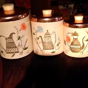 Ranburg vintage metal cannisters